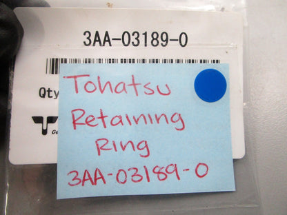 NEW OEM 3AA-03189-0 3AA031890 Tohatsu Retaining Ring 0810