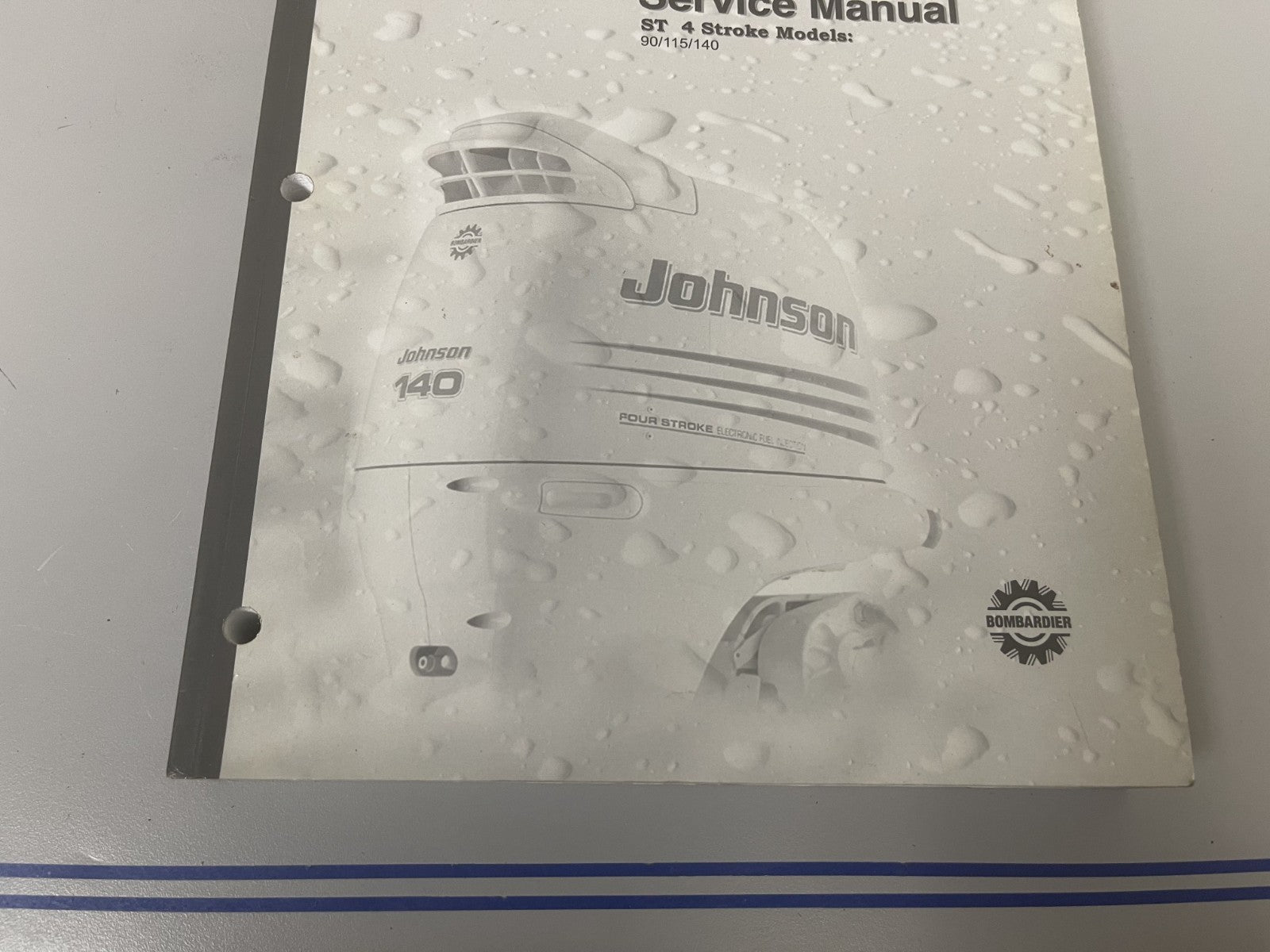 *NEW OEM* 0670 Johnson Evinrude Four Stroke 90 115 140 HP Service Manual 5005467