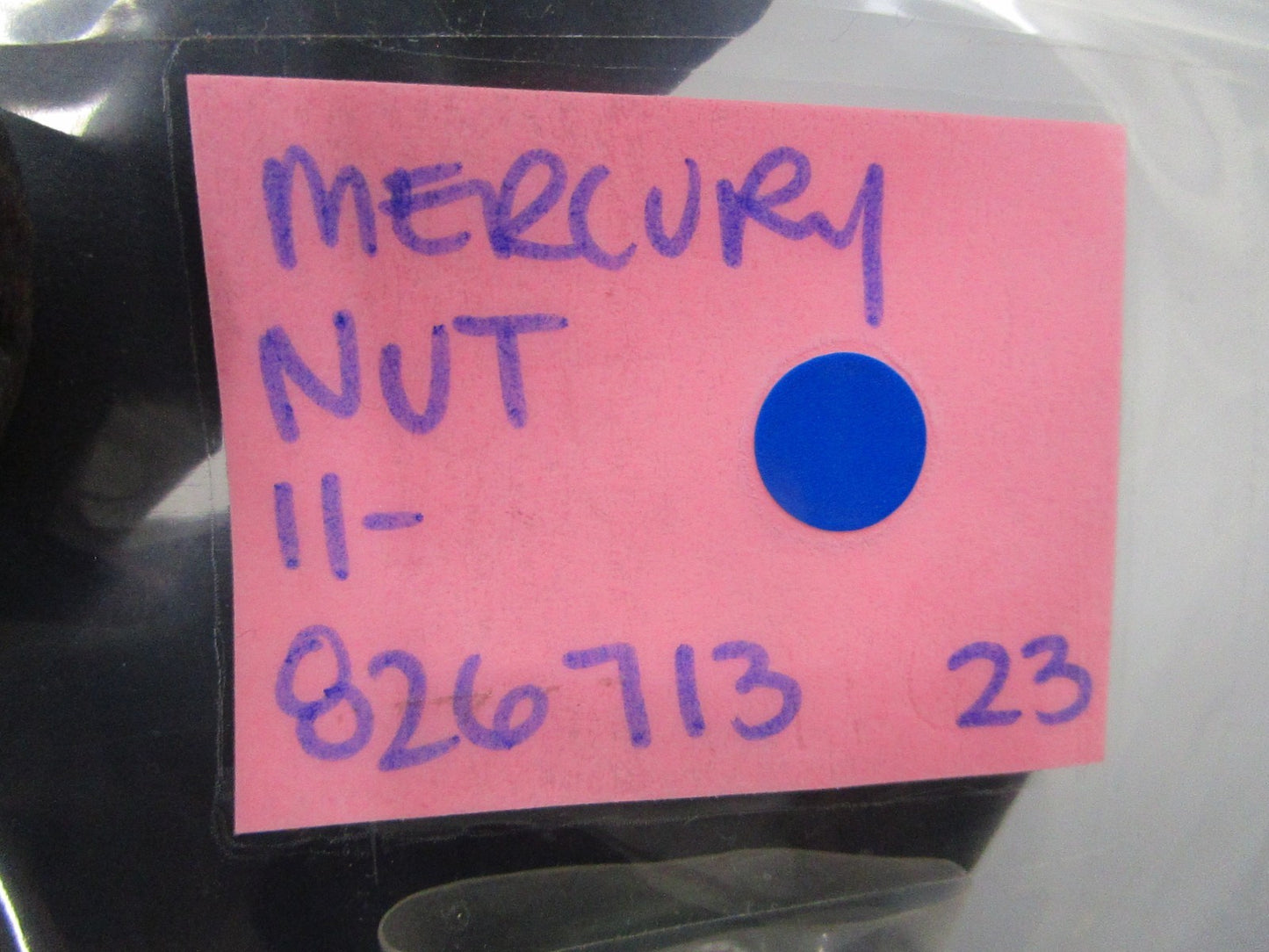 *NEW OEM* (LOT OF 2) 0810 Mercury Quicksilver Nut 11-826713 23