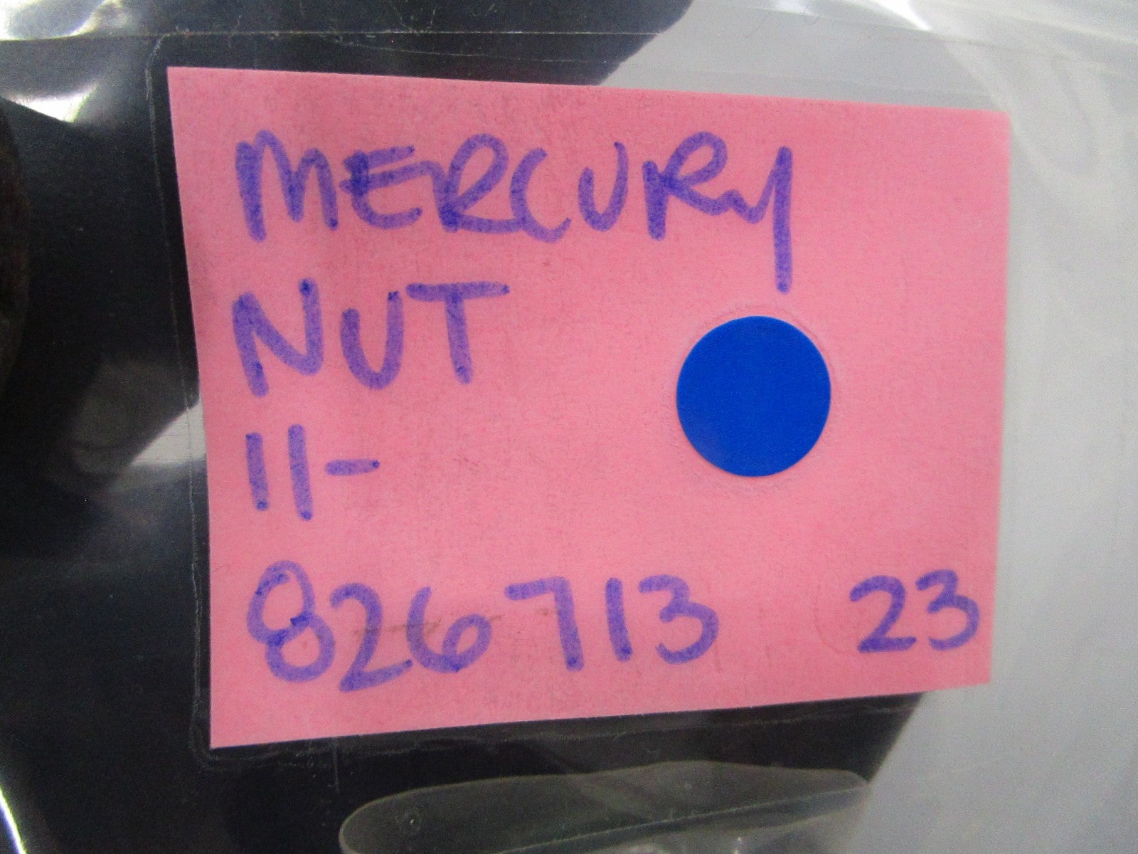 *NEW OEM* (LOT OF 2) 0810 Mercury Quicksilver Nut 11-826713 23
