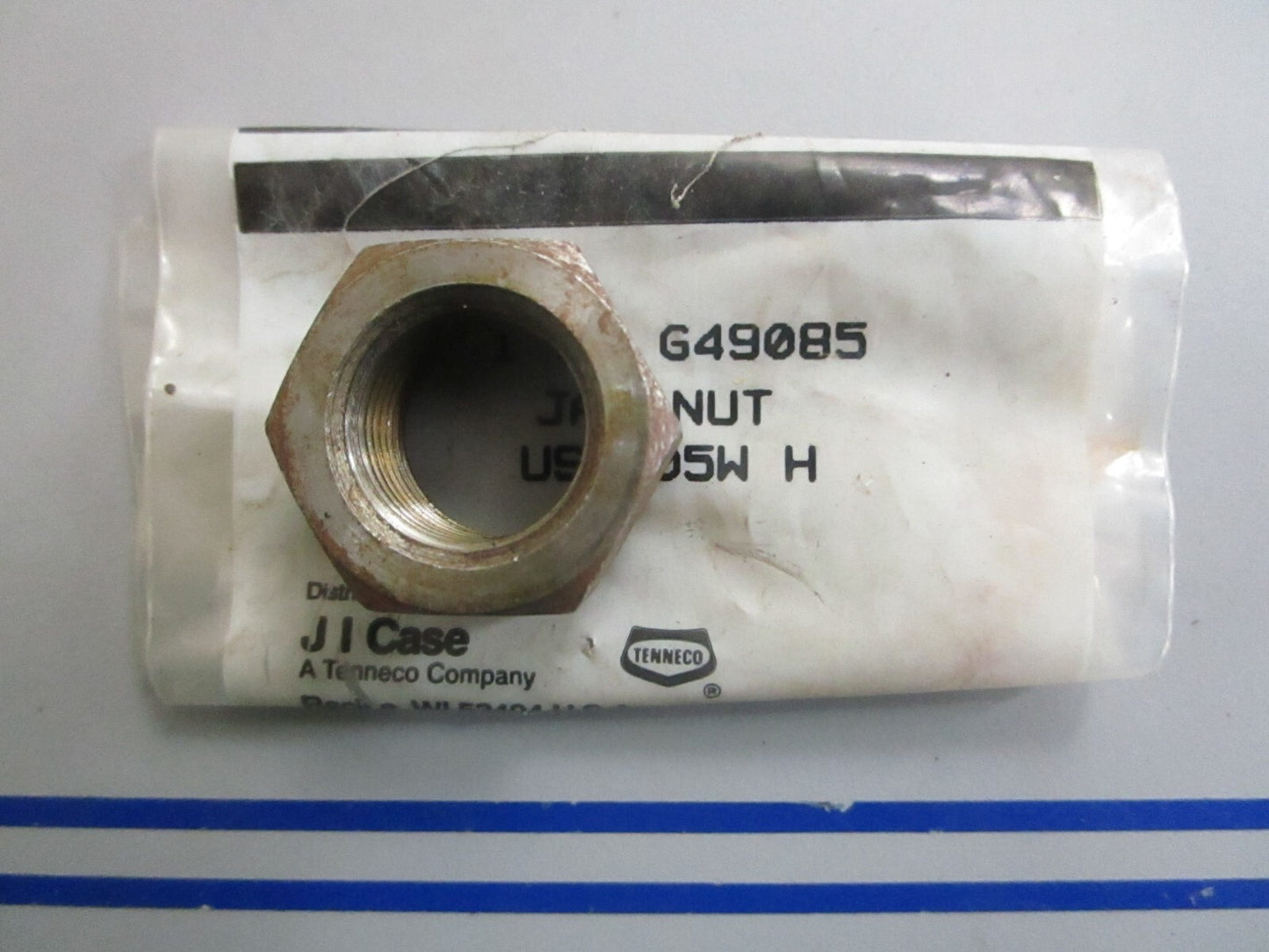 *NEW OEM* 0820 Case IH Jam Nut G49085