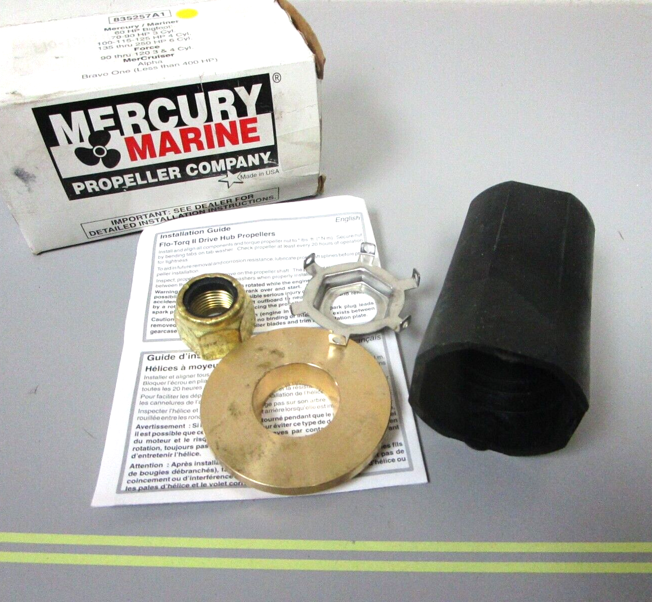 *NEW OEM* 0720 Mercury Quicksilver Flo-Torq Hub Assembly Kit 835257A1