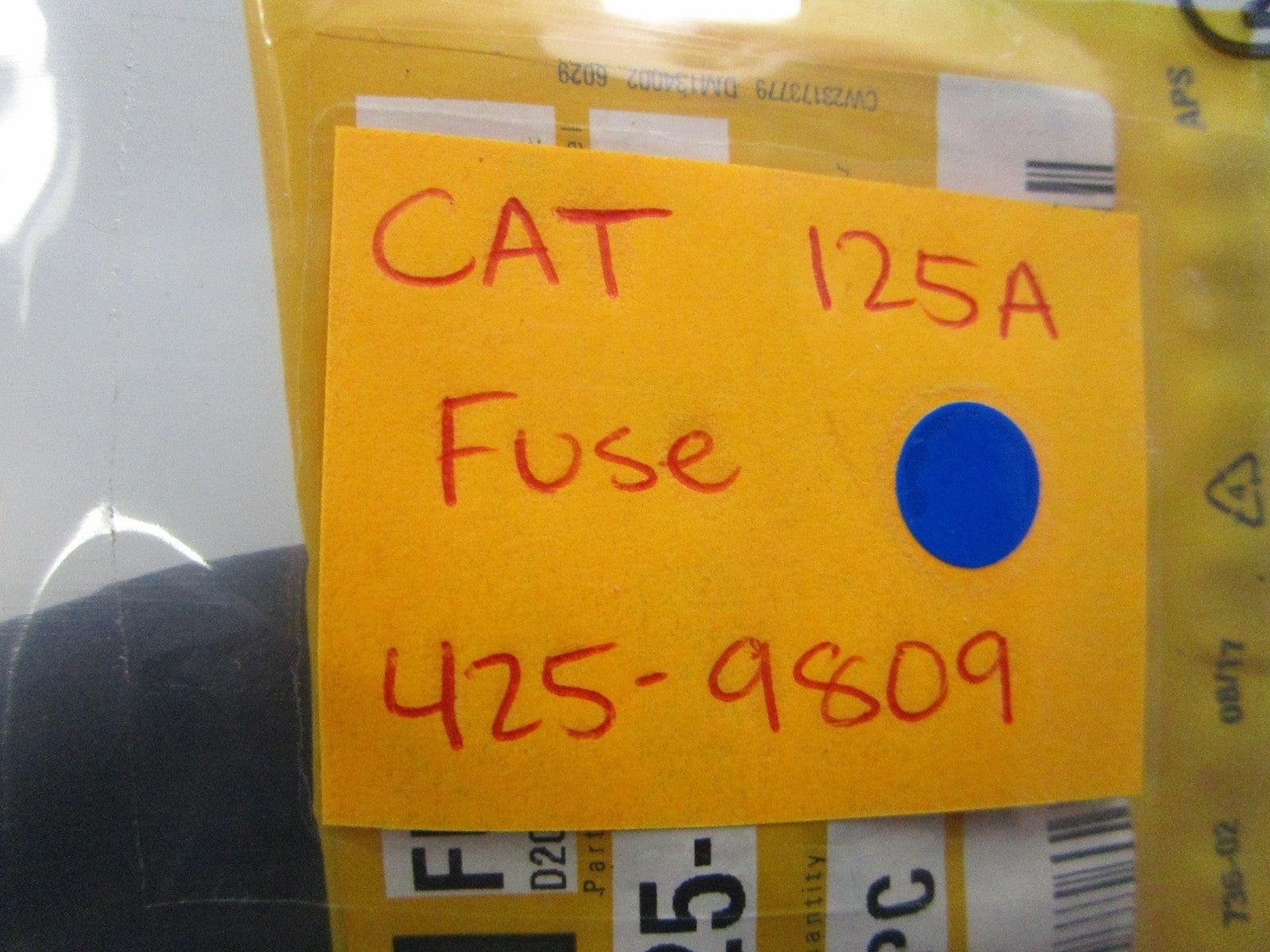 *NEW OEM* 0810 CAT 125A Fuse 425-9809