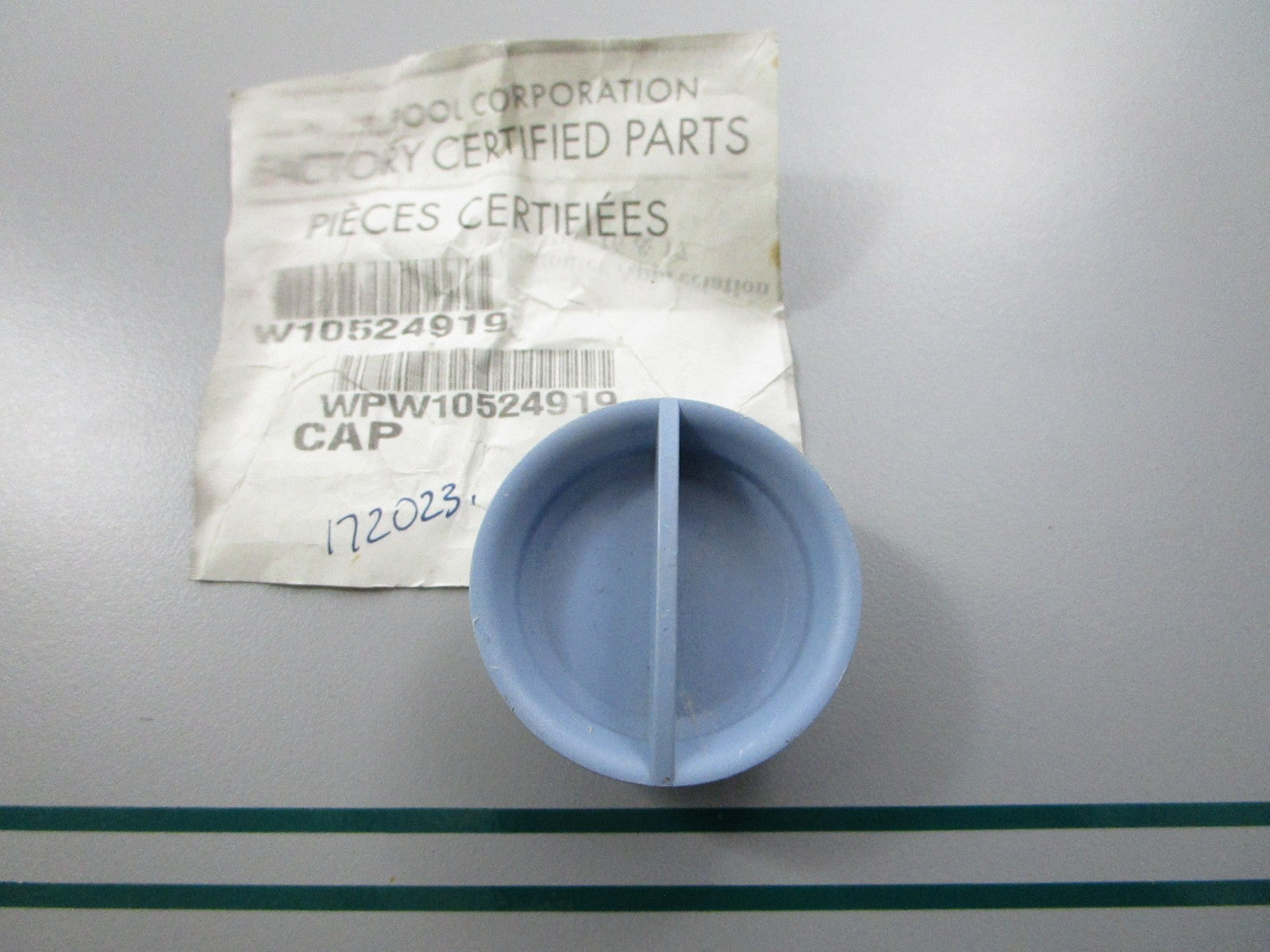 NEW OEM W10524919 Whirlpool Cap 0810