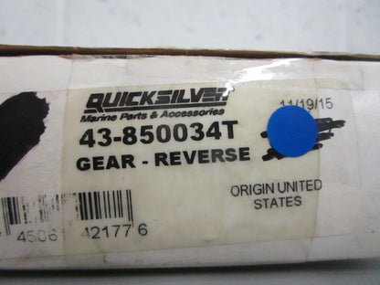 NEW OEM 43-850034T Mercury Quicksilver Reverse Gear 0820