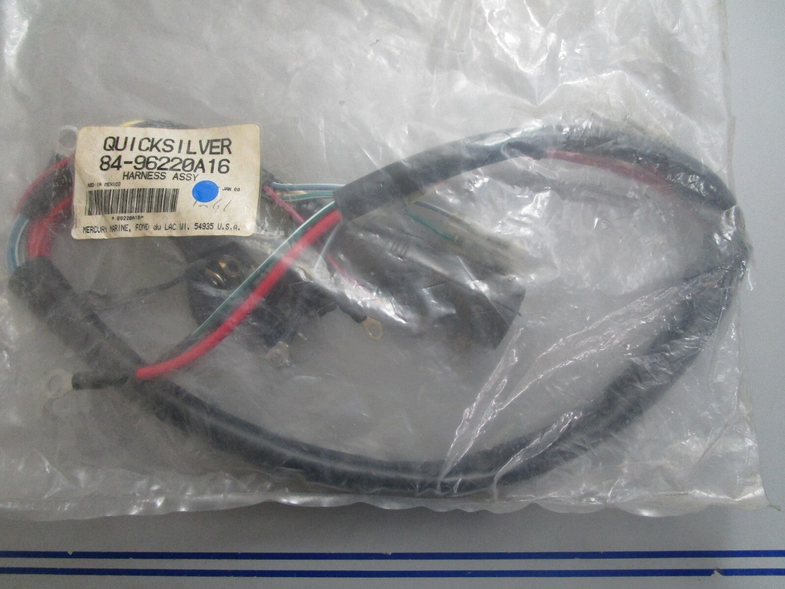 *NEW OEM* 0820 Mercury Quicksilver Harness Ay 84-96220A16