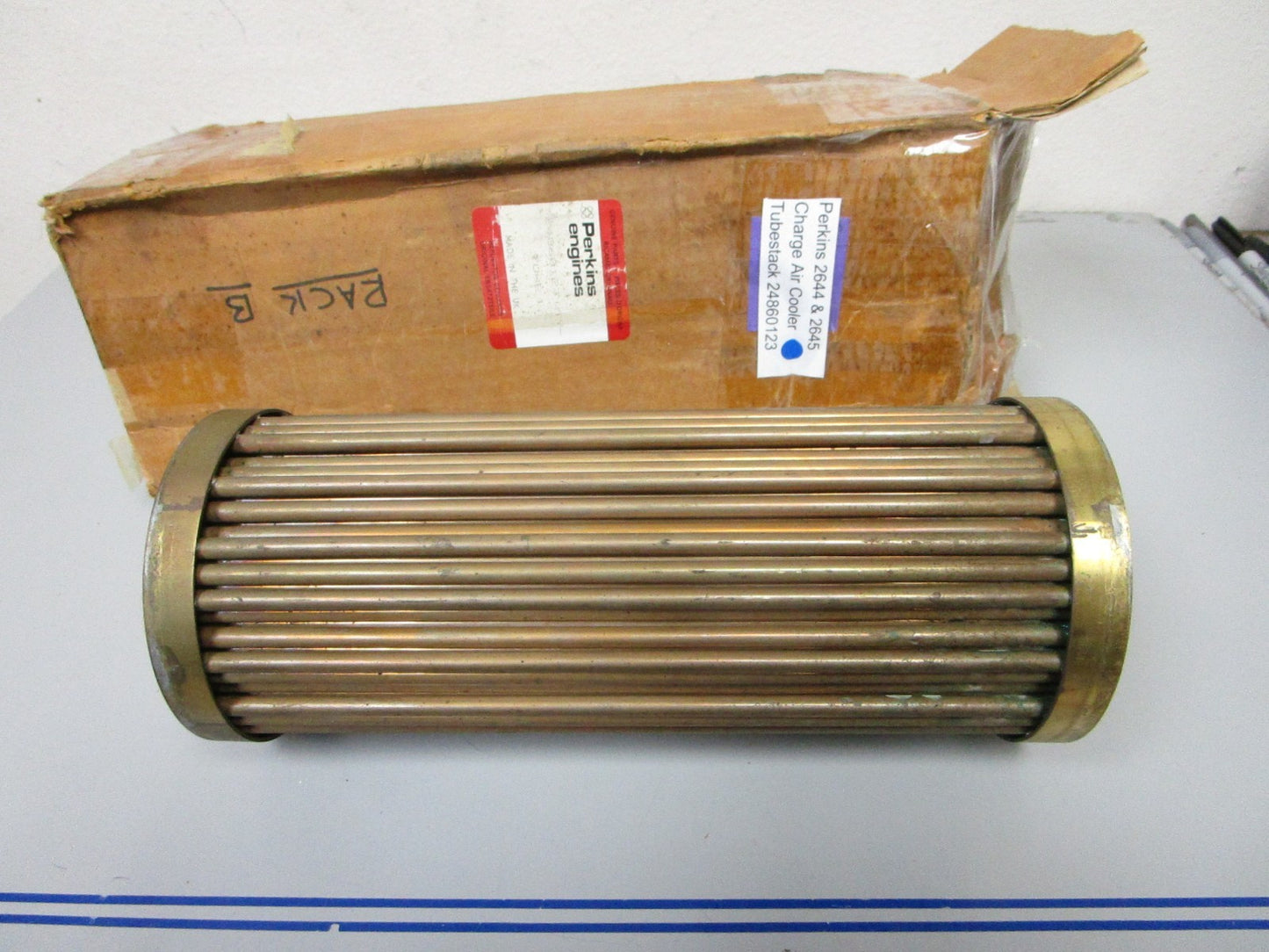 *NEW OEM* 0720 Perkins 2644 / 2645 Charge Air Cooler Tubestack 24860123