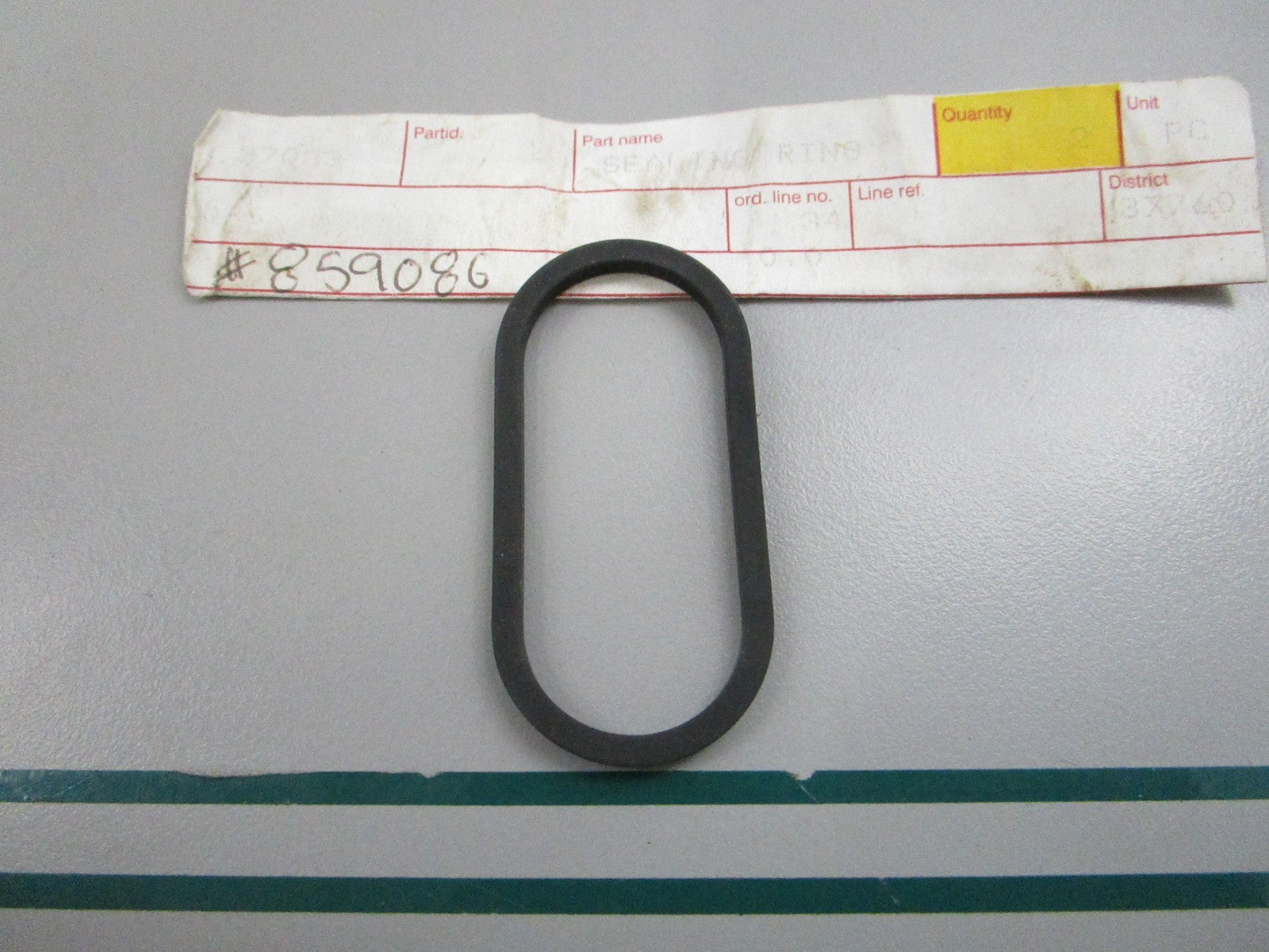 NEW OEM 859086 Volvo Penta Seal Ring 0810