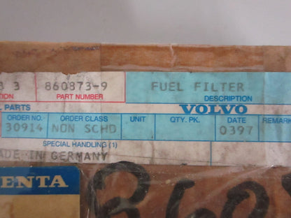 *NEW OEM* 0820 Volvo Penta Fuel Filter 860873
