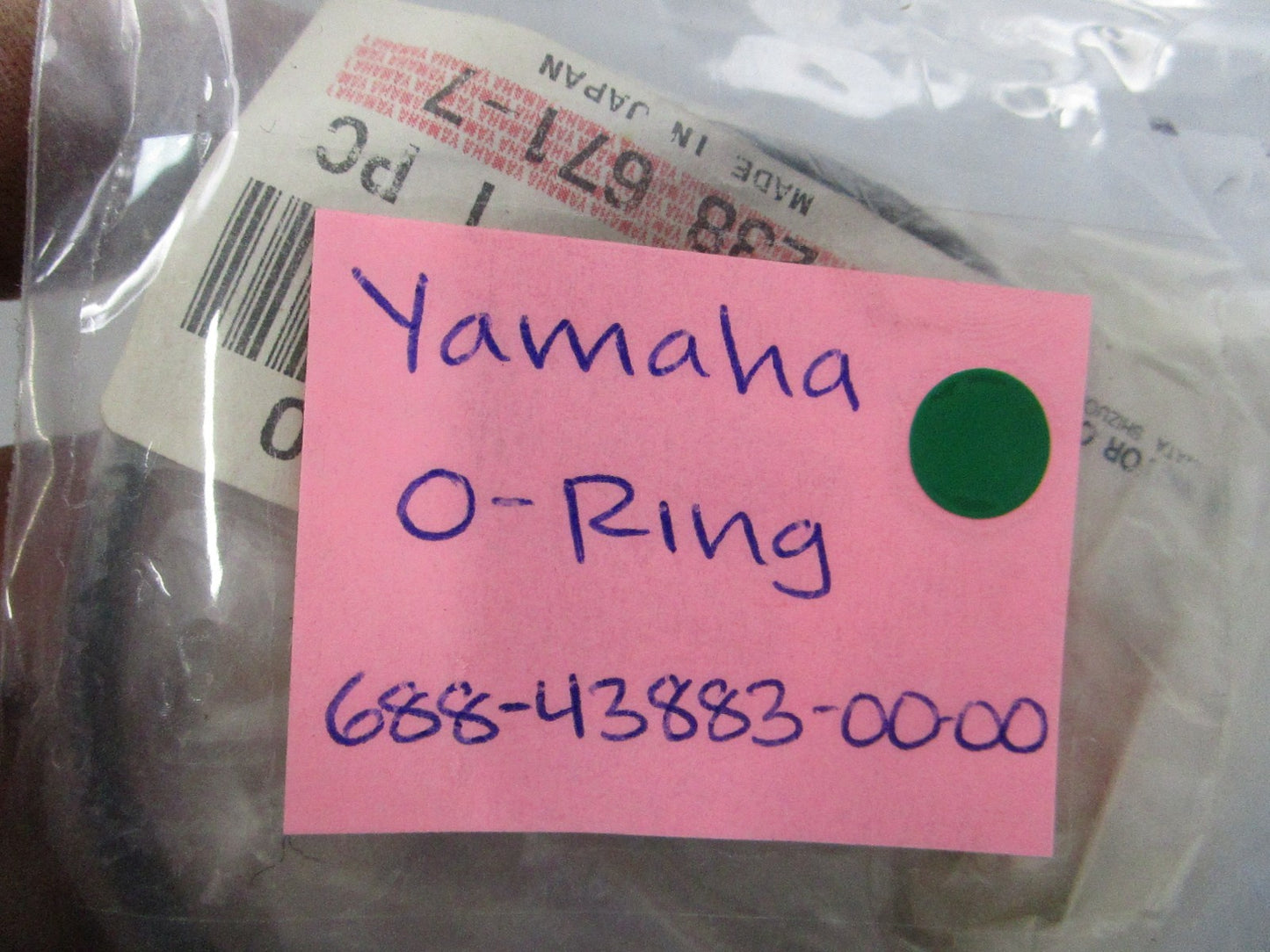 NEW OEM 688-43883-00-00 Yamaha O-Ring 0810