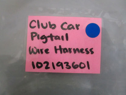 NEW OEM 102193601 Club Car Pigtail Wire Harness 0820