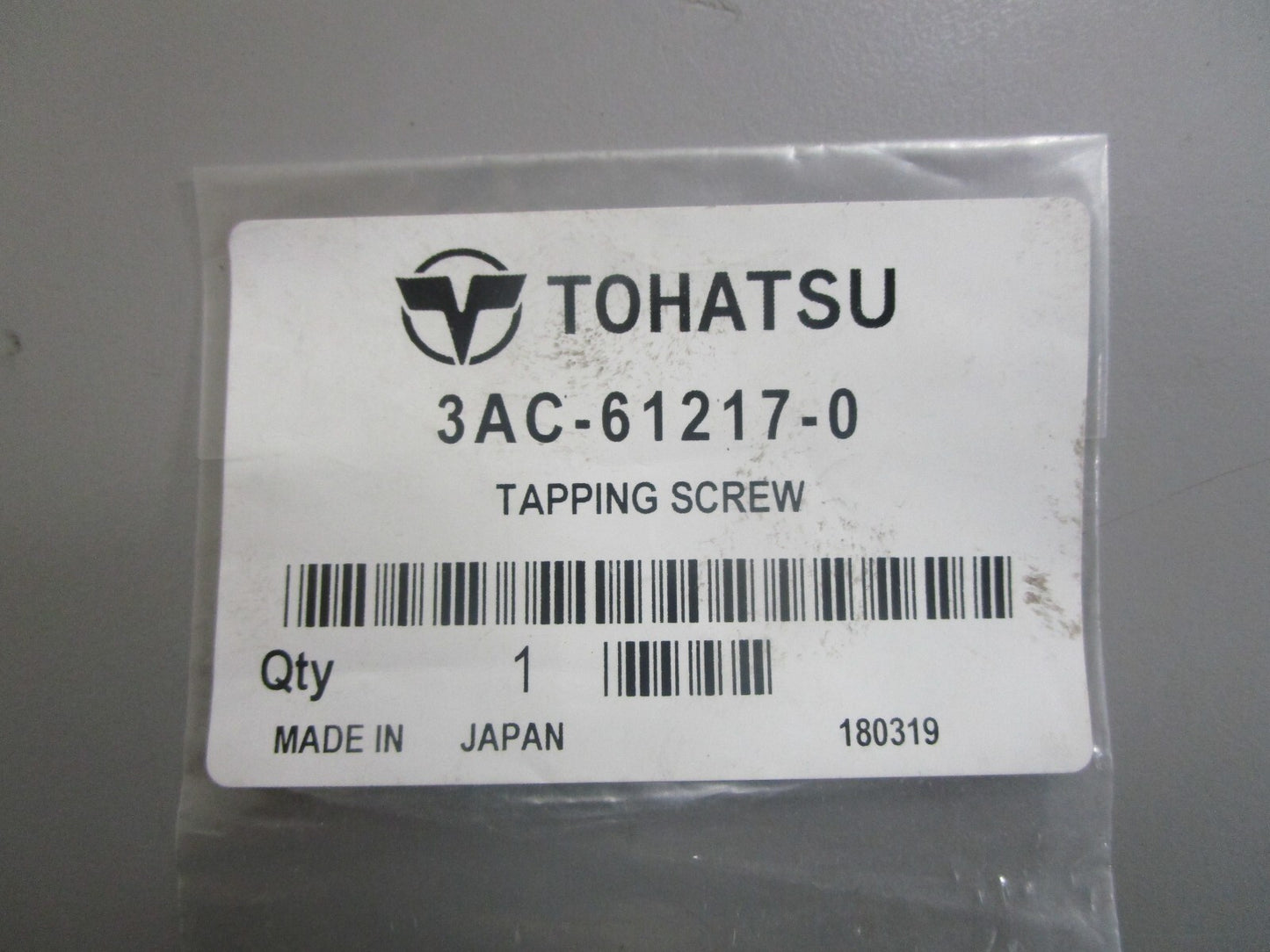 *NEW OEM* 0810 Tohatsu Tapping Screw 3AC-61217-0 3AC612170