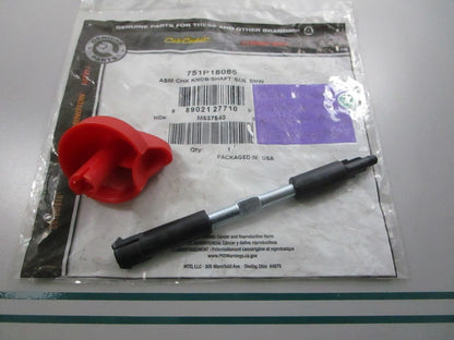 NEW OEM 751P18086 Cub Cadet Choke Knob & Shaft Assembly 0810