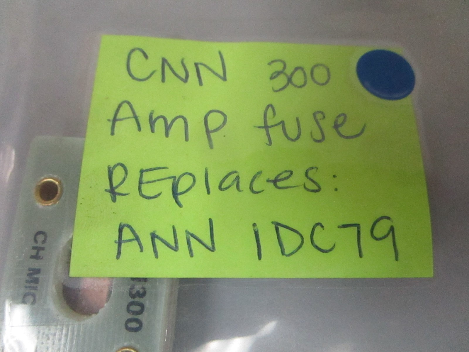 NEW CNN 300 AMP Replaces: ANN 1DC79 Fast Acting Limiter Fuse 0720