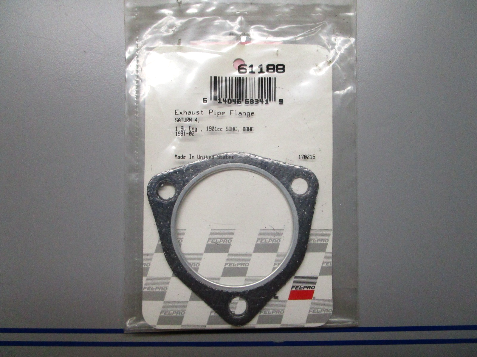 *NEW* 0810 Fel-Pro Exhaust Pipe Flange Gasket 61188