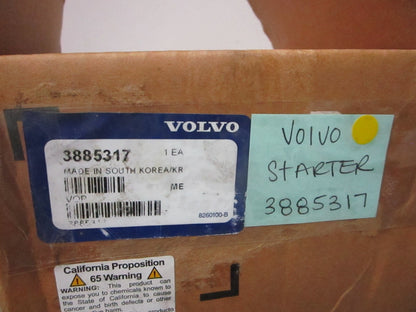 *NEW OEM* 0720 Volvo Penta Starter Motor 3885317