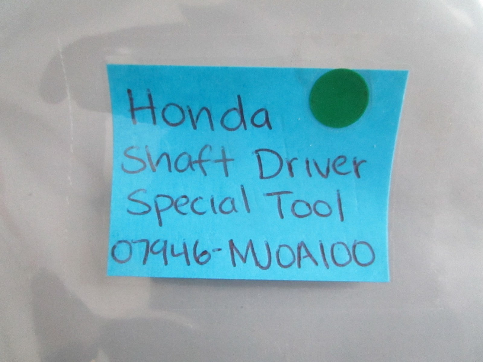 NEW OEM 07946-MJ0A100 Honda Shaft Driver Special Tool 0820