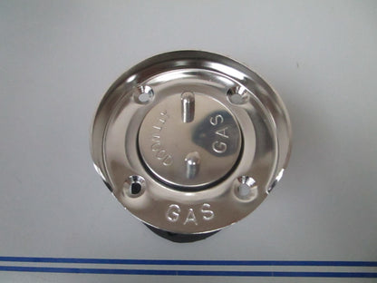 *NEW OEM* 0720 Attwood Gas Deck Fill & Cap 1 ½" Hose