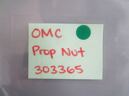 NEW OEM 303365 0303365 OMC Johnson Evinrude Prop Nut 0820