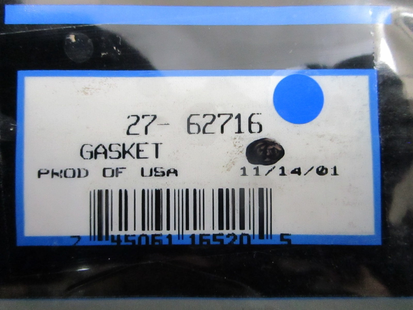 *NEW OEM* (LOT OF 2) 0810 Mercury Quicksilver Gasket 27-62716