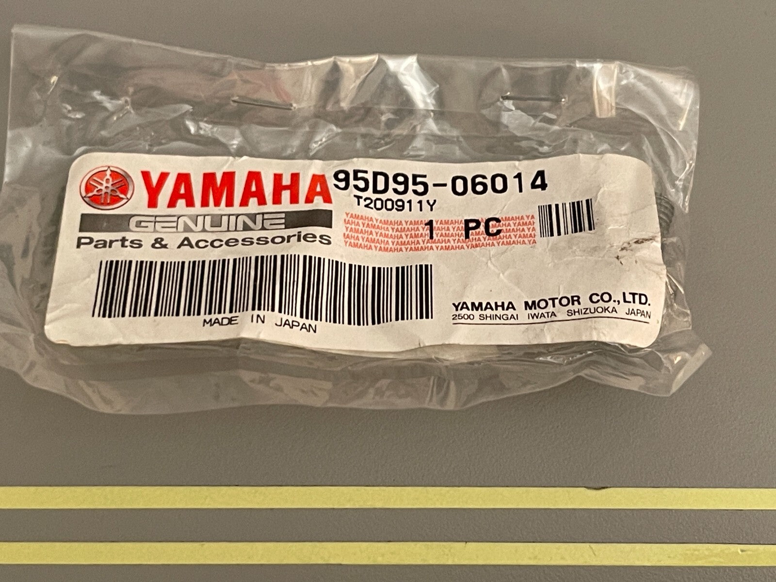 *NEW OEM* 0810 Yamaha Flange Deep Recess Bolt 95D95-06014-00