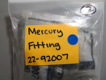 *NEW OEM* 0810 Mercury Quicksilver Fitting 22-92007