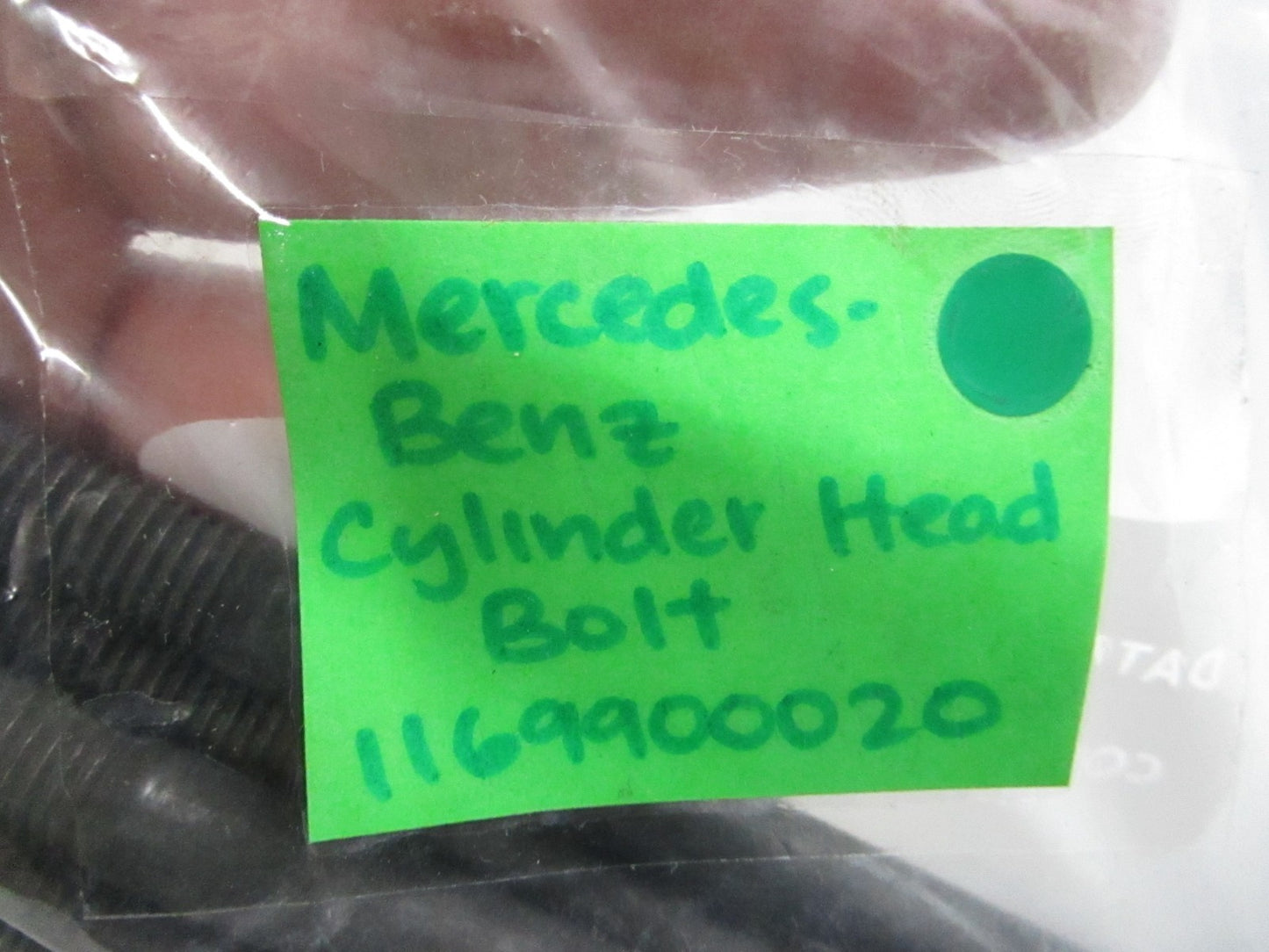 NEW OEM 1169900020 Mercedes-Benz Cylinder Head Bolt 0810