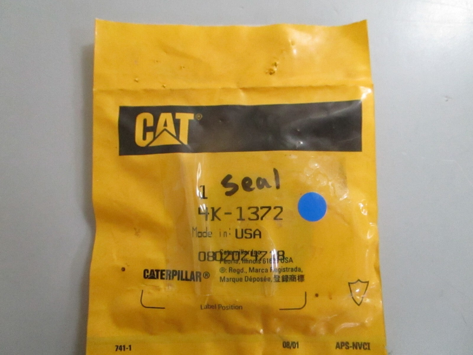 *NEW OEM* 0810 CAT Seal 4K-1372