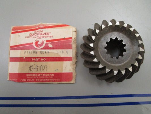 *NEW OEM* 0810 Mercury Quicksilver 20T Pinon Gear 43-61027