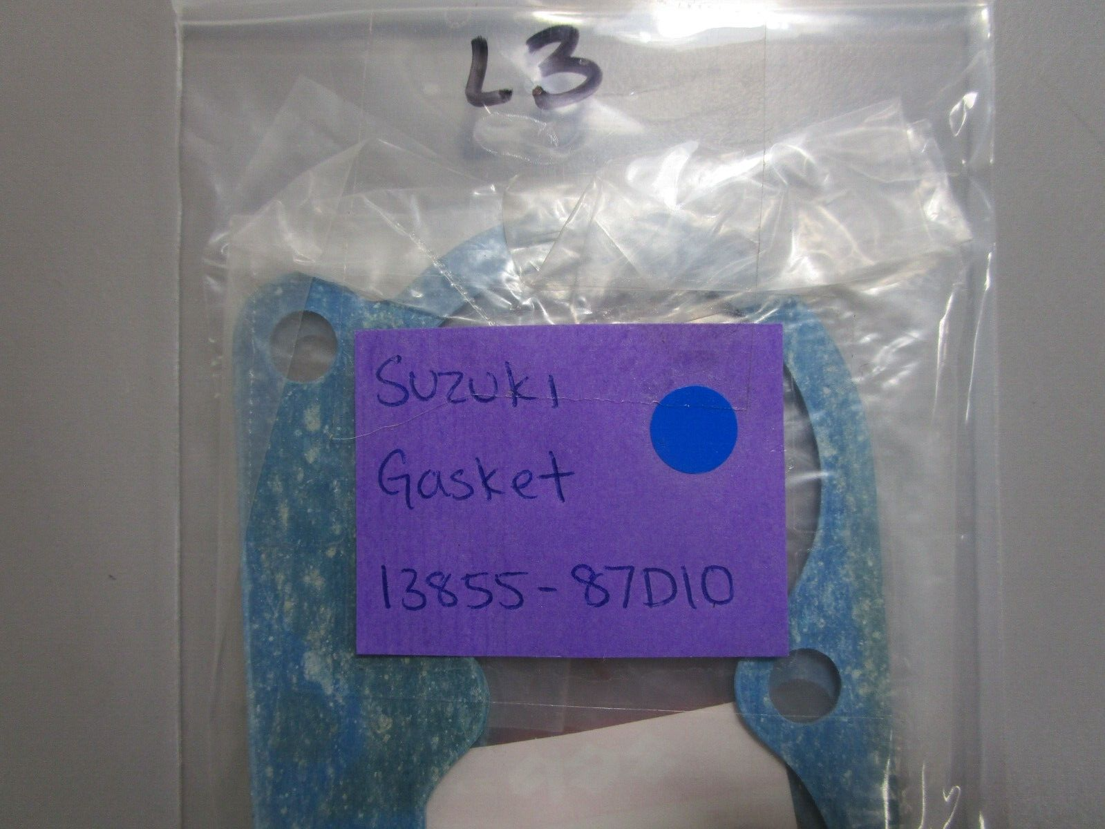 *NEW OEM* (LOT OF 3) 0770 Suzuki Gasket 13855-87D10