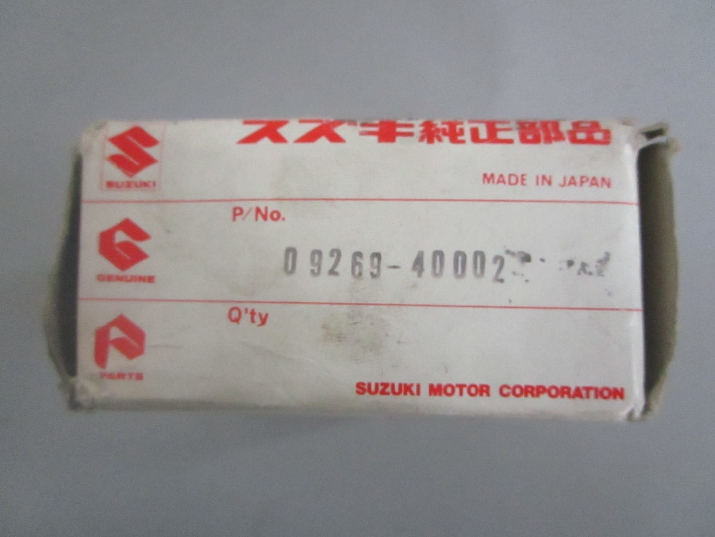 *NEW OEM* 0820 Suzuki Bearing 09269-40002
