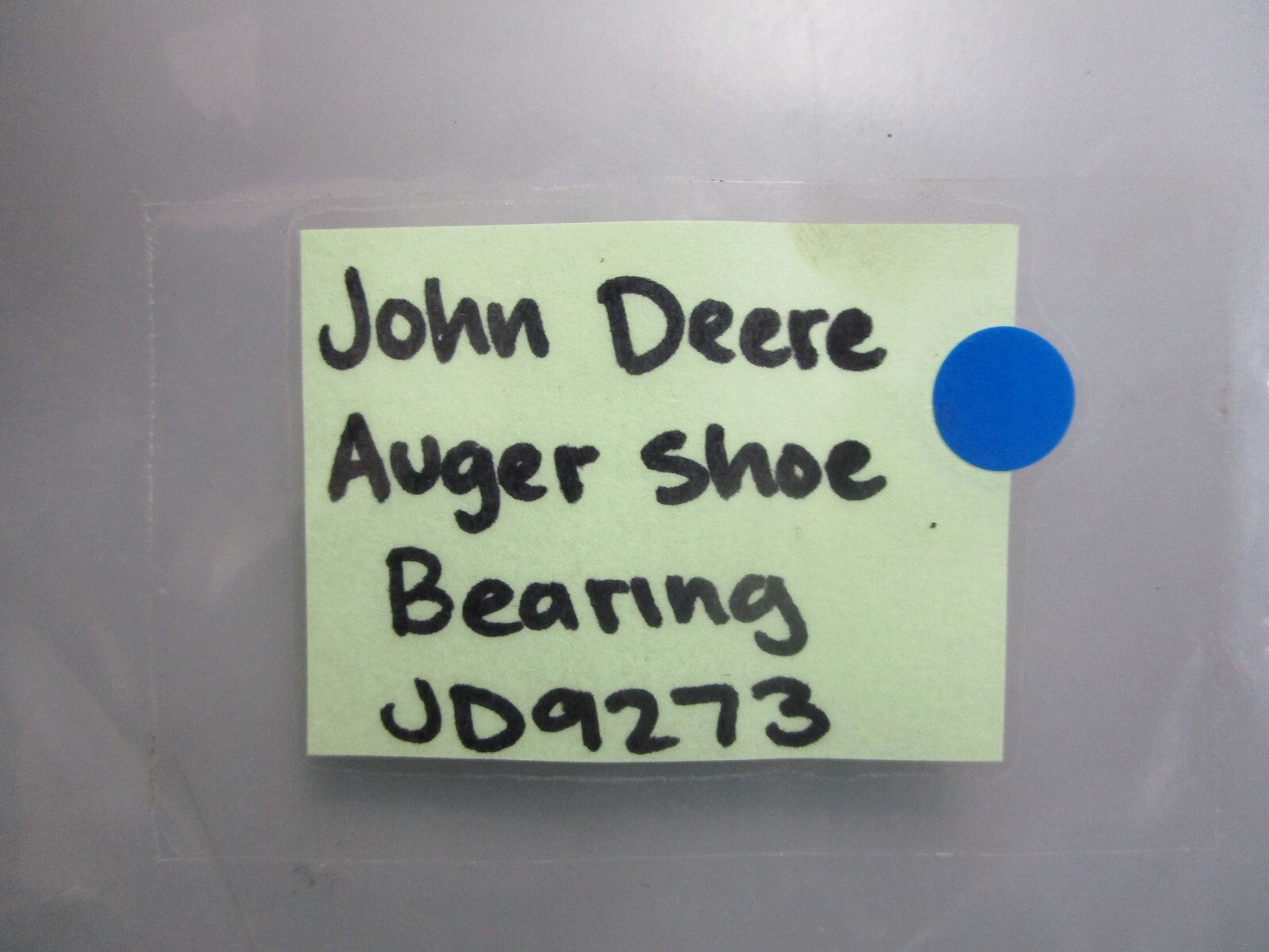 *NEW* 0770 John Deere Auger Shoe Bearing JD9273