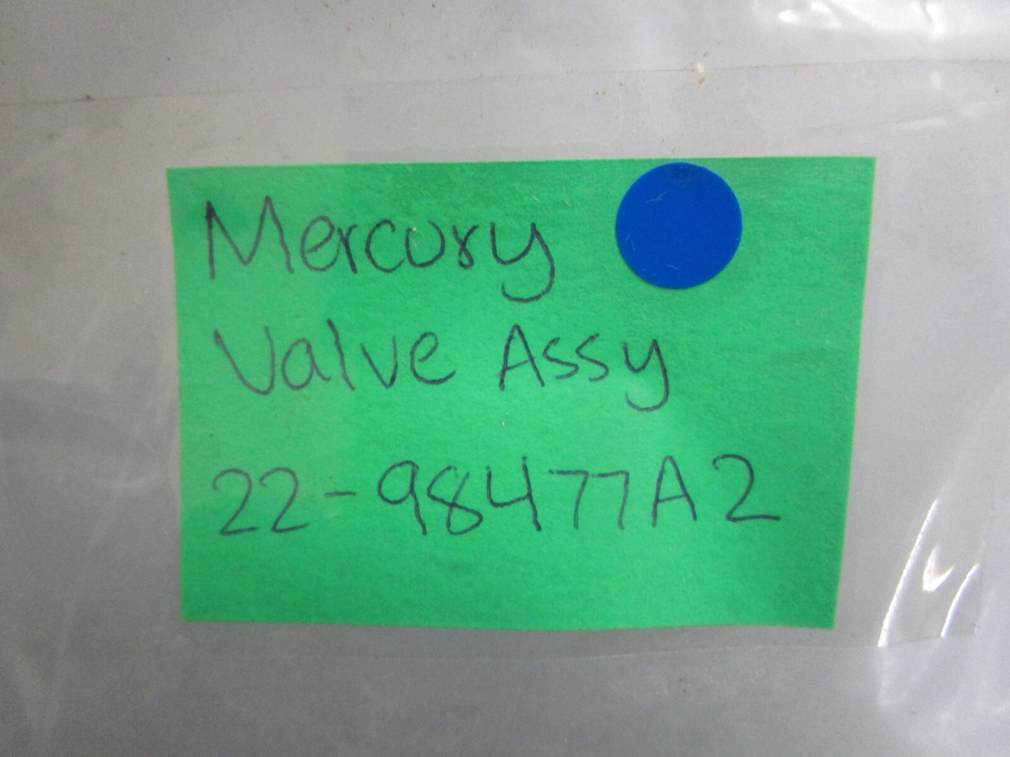 *NEW OEM* 0820 Mercury Quicksilver Valve Assy 22-98477A2