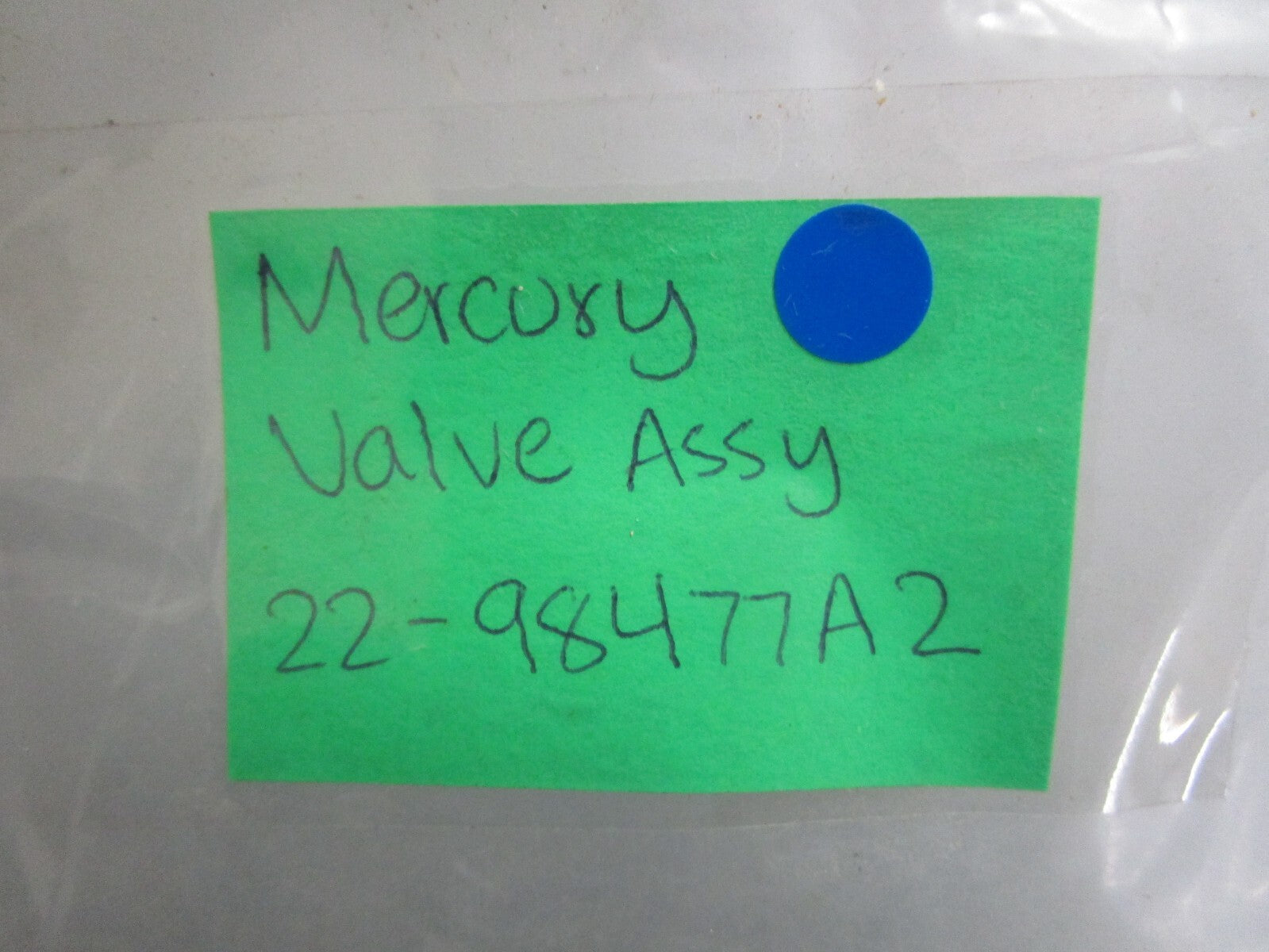 *NEW OEM* 0820 Mercury Quicksilver Valve Assy 22-98477A2