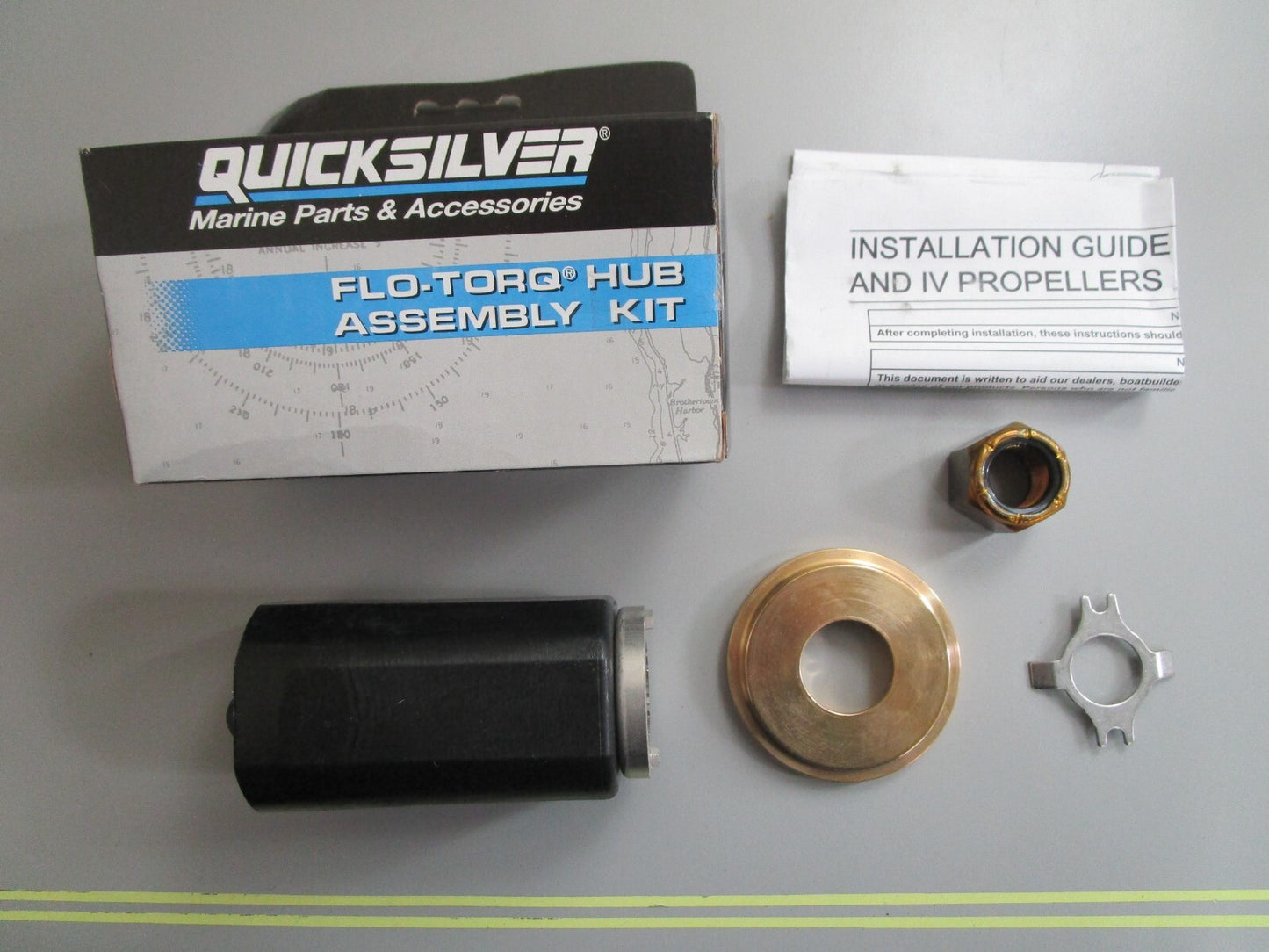 *NEW OEM* 0820 Mercury Quicksilver Flo-Torq II Hub Kit 835257Q1