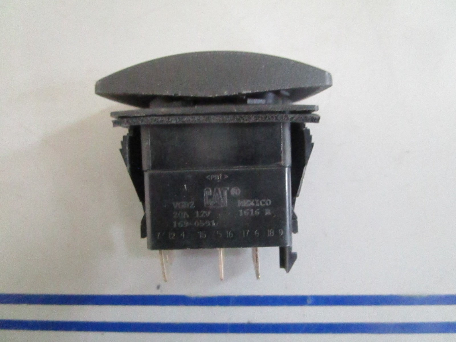 *NEW OEM* 0820 CAT Rocker Switch 169-0591
