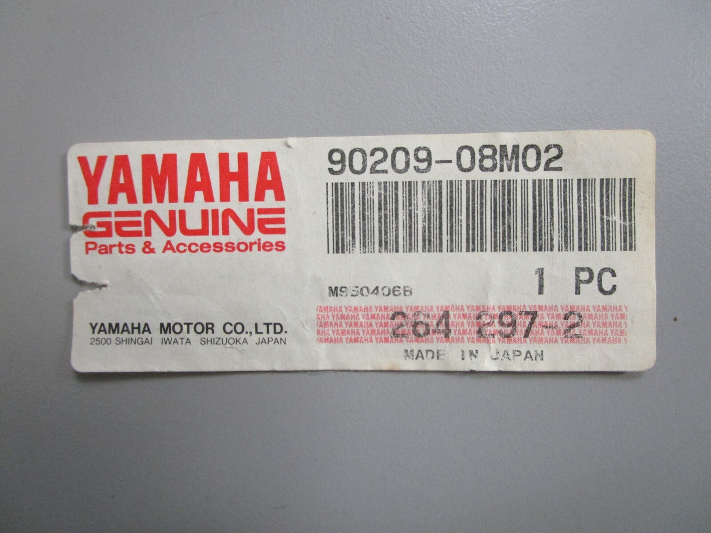 *NEW OEM* (LOT OF 4) 0810 Yamaha Washer 90209-08M02-00