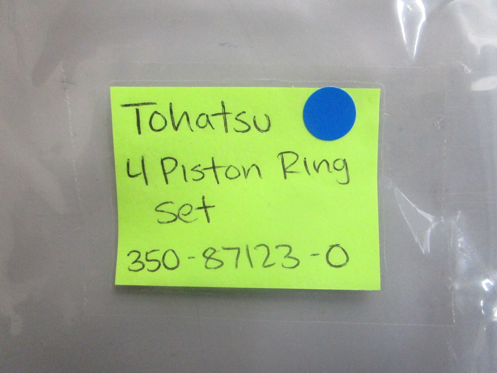 *NEW OEM* 0810 Tohatsu 4 Piston Ring Set 350-87123-0 350871230