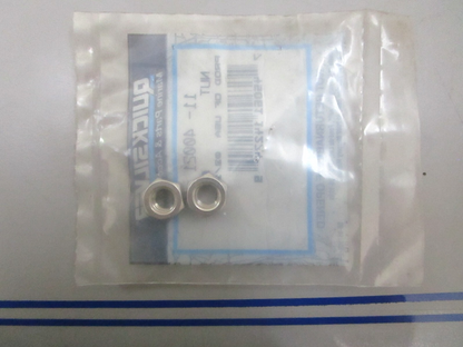 *NEW OEM* (LOT OF 2) 0780 Mercury Quicksilver Nut 11-400213