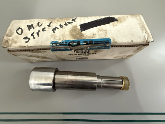 NEW 22423 GLM Marine Upper Drive Shaft Rep: 382883 OMC 0820