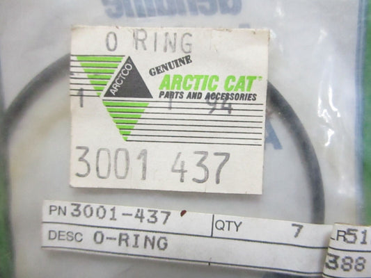 *NEW* 0770 Arctic Cat O-Ring 3001-437