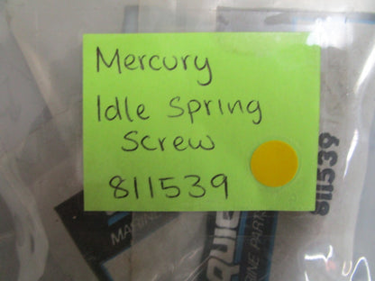 *NEW OEM* 0810 Mercury Quicksilver Idle Spring Screw 811539