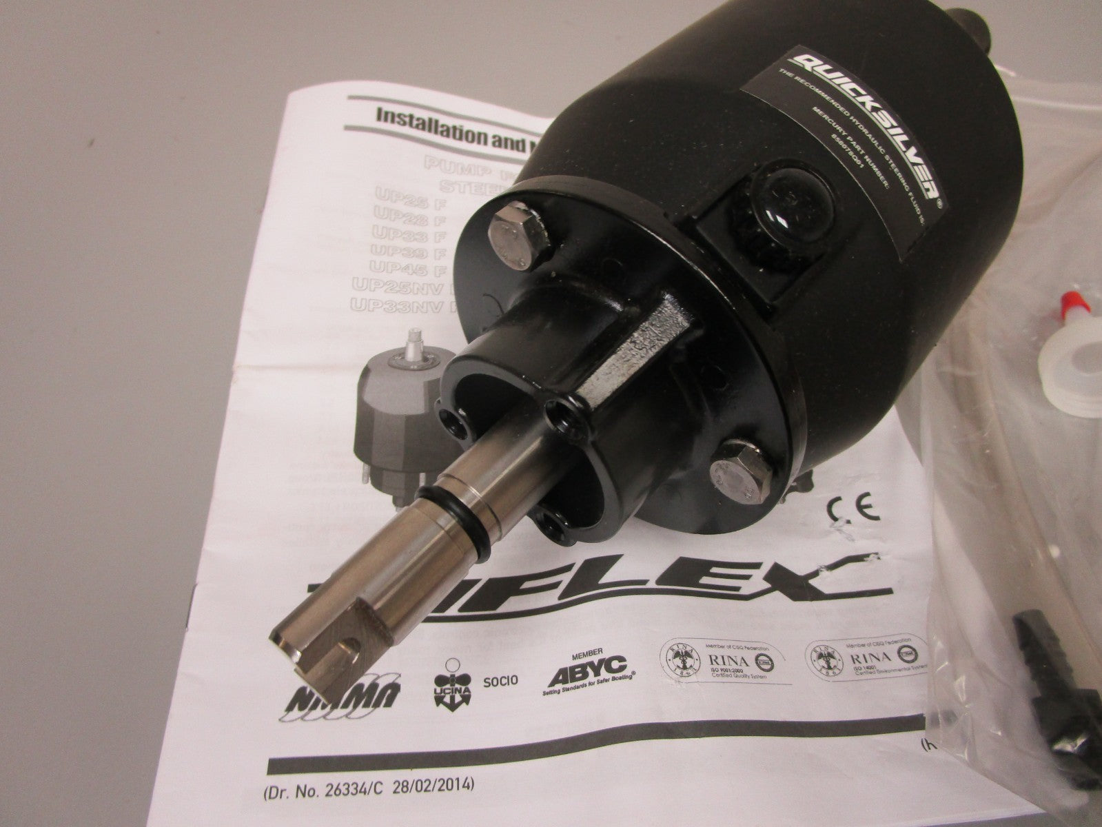 *NEW OEM* 0720 UFlex Mercury Tilt Mount Helm Hydraulic Pump UP25T-N 1500