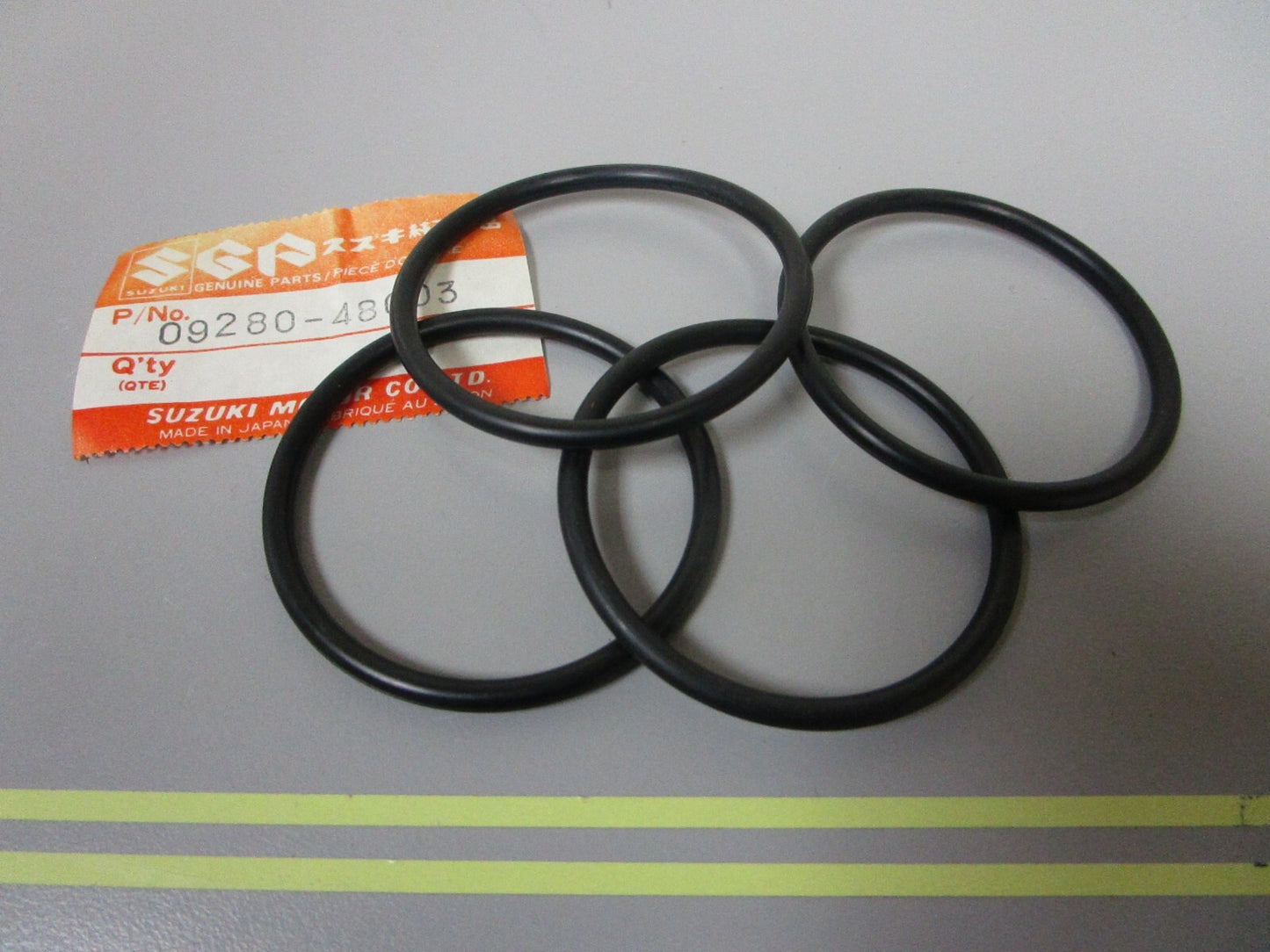 *NEW OEM* (LOT OF 4) 0810 Suzuki O-Ring 09280-48003