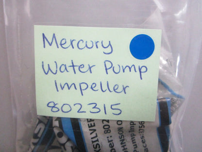 *NEW OEM* 0820 Mercury Quicksilver Water Pump Impeller 802315