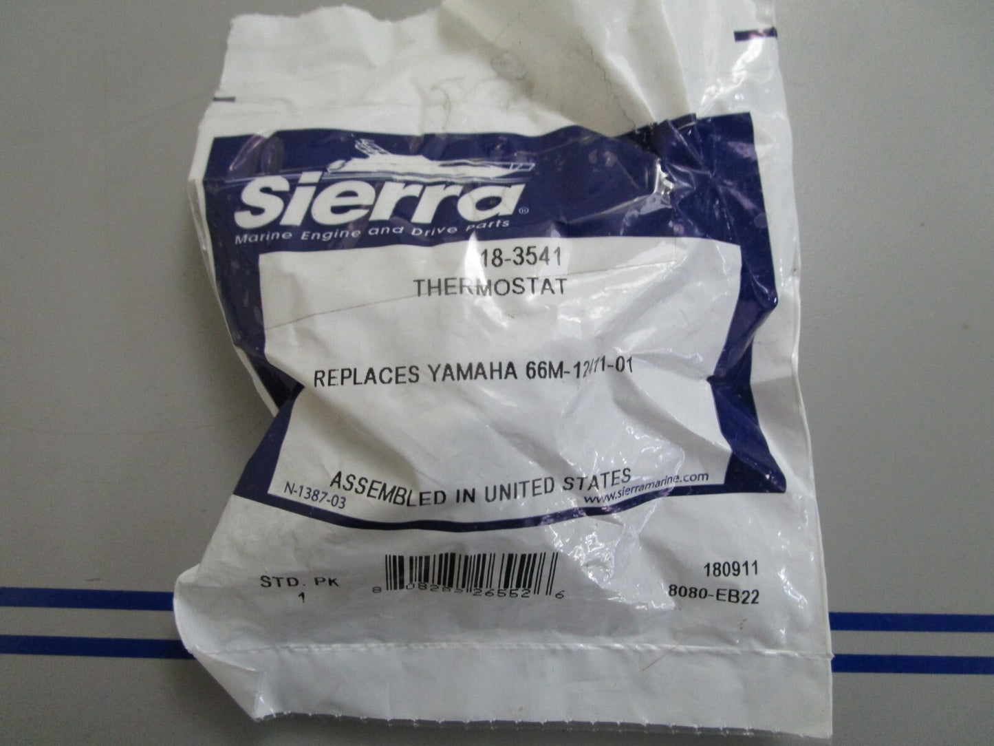 *NEW* 0810 Sierra Thermostat 18-3541 Replaces: Yamaha 66M-12411-01-00