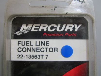 *NEW OEM* 0810 Mercury Quicksilver Fuel Line Connector 22-13563T7