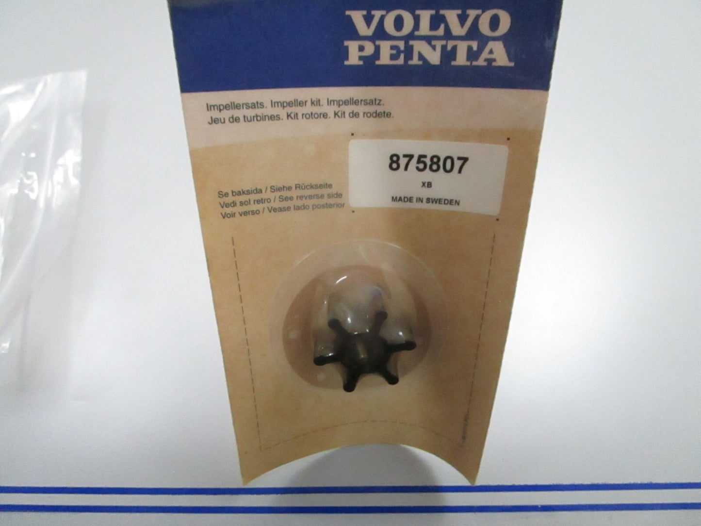 *NEW OEM* 0810 Volvo Penta Impeller Kit 875807