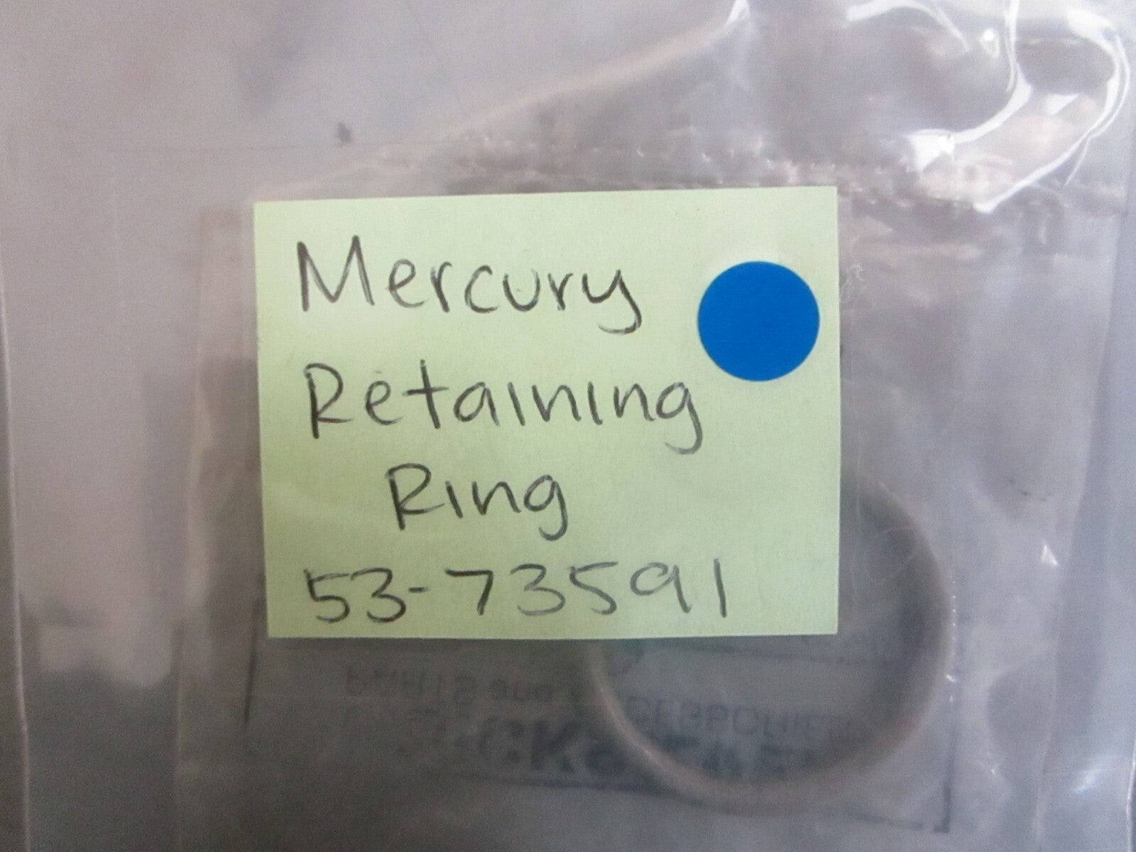 *NEW OEM* 0810 Mercury Quicksilver Retaining Ring 53-73591