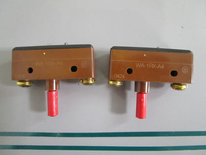 Honeywell MICRO SWITCH WA-1RX-A4 SPST-NC 20A Pin Plunger LOT OF 2 NEW OEM 0820